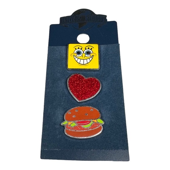 Universal Studios SpongeBob SquarePants Pin Set - Picture 1 of 1